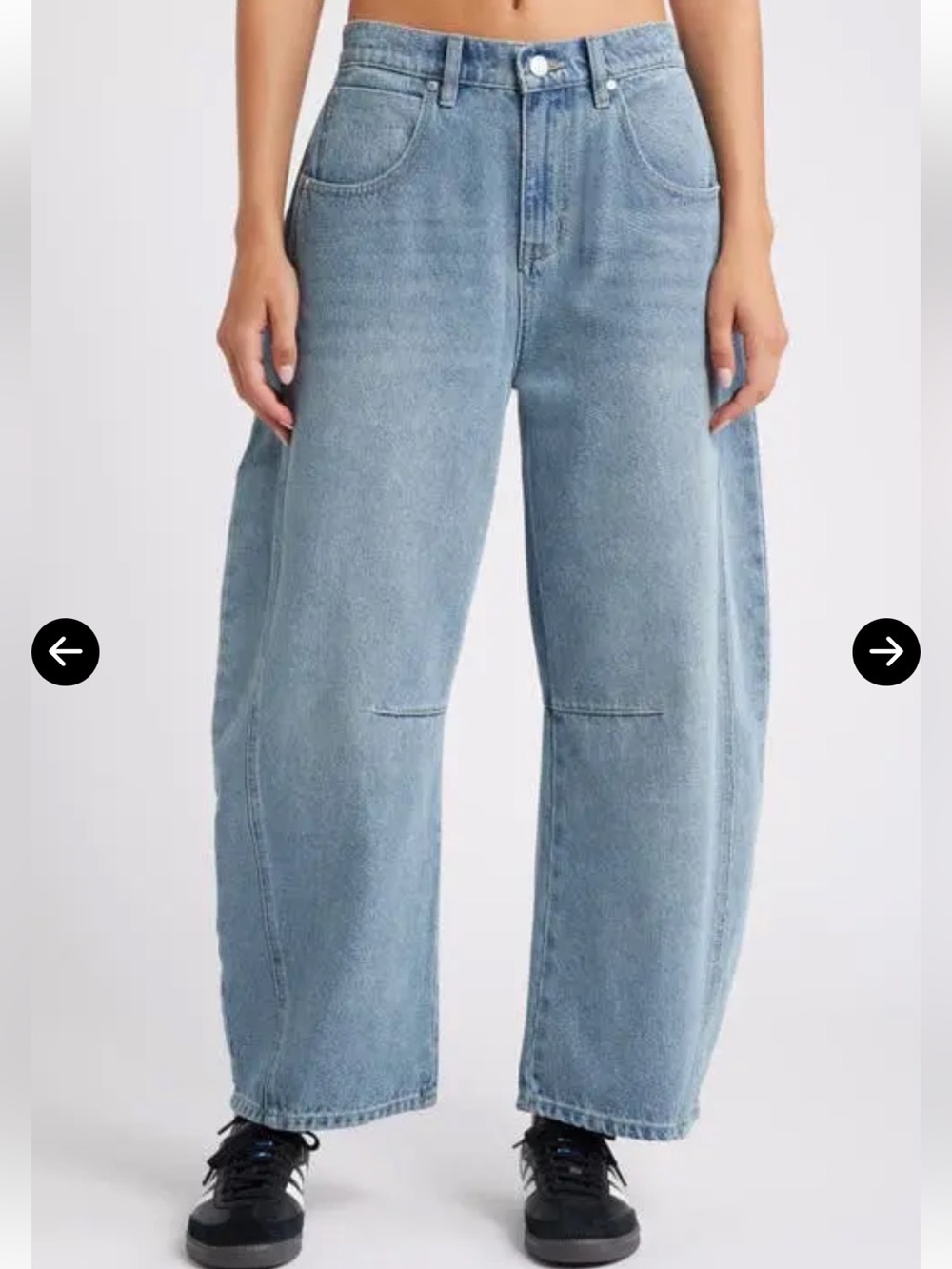 NWT PTCL Barrel Leg Jeans 27
